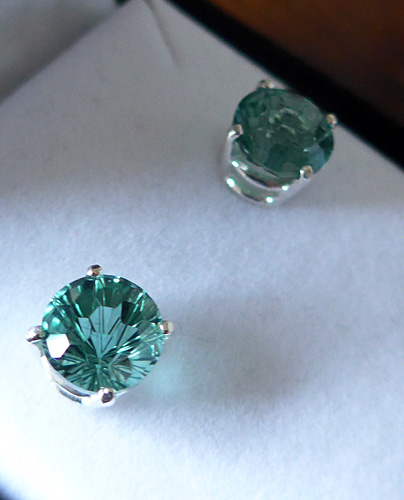 Siberian Green Super Nova Post Earrings