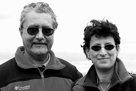 Curtis and Jane on a MountainTop in the Adirondacks