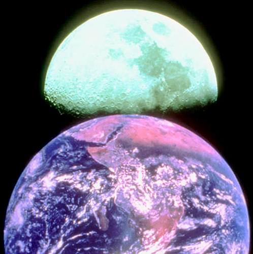 Earth and Moon