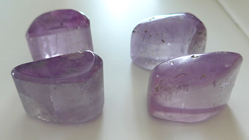 Polished Kunzite Specimens