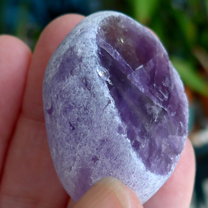 Amethyst Polished Lens