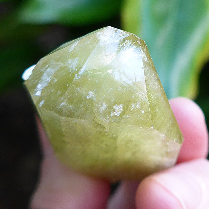 Large Brazilianite Elestial Gemstone