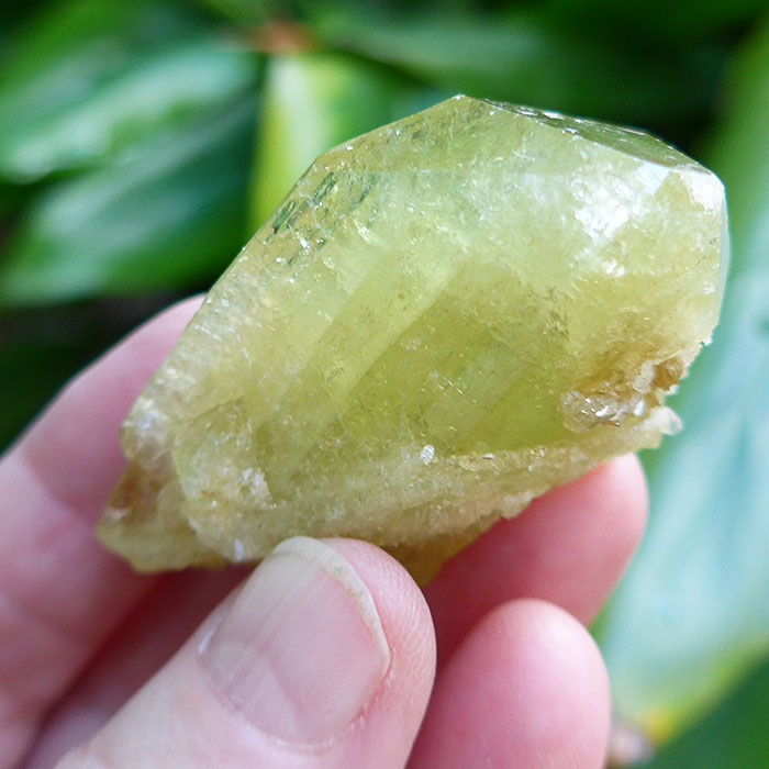 Large Brazilianite Elestial Gemstone