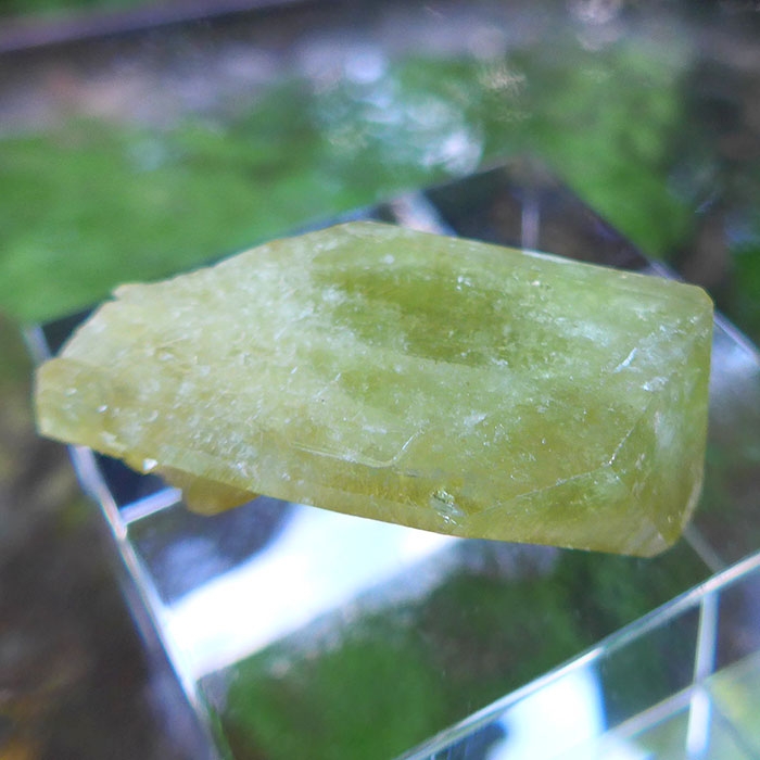 Large Brazilianite Elestial Gemstone