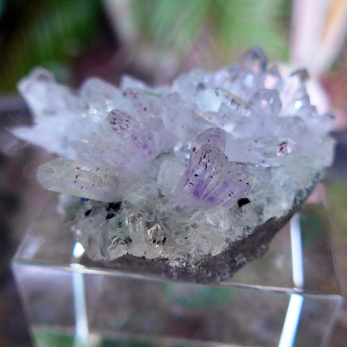 Brandberg Amethyst Cluster on Matrix