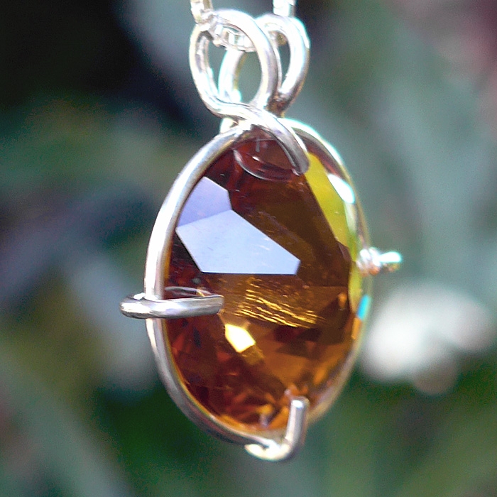 citrine radiant heart